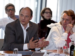 Michael Bayer (l); Foto: Jens Becker