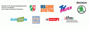 Logos der Partner des Grimme Online Award 2014