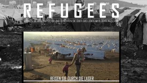 Screenshot des Angebotes "Refugees" von ARTE.