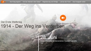 Screenshot von "1914 - Der Weg ins Verderben"