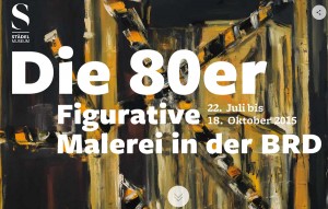Screenshot des Digitorials zur Malerei der 1980er Jahre vom Städel Museum