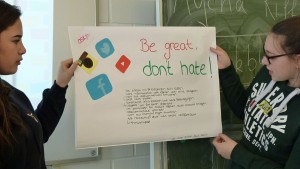 Be great, don't hate