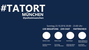Screenshot – Polizei München twittert zum Tatort