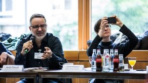 André Pätzold von der Berliner Morgenpost, Ulli Köppen von BR Data