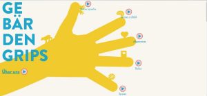 Screenshot der Website "Gebärdengrips"