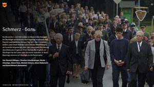 Screenshot: Website "Schmerz"