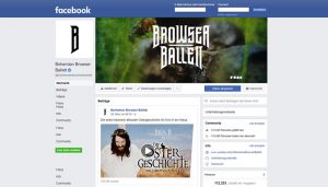 Screenshot von "Bohemian Browser Ballett"