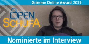 Screenshot OpenSCHUFA