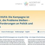 Screenshot OpenSCHUFA