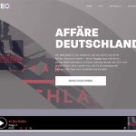 Screenshot "Affäre Deutschland"