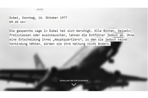 Screeenshot "Landshut77. Eine interaktive Dokumentation"