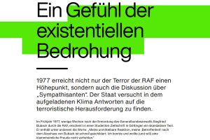 Screeenshot "Landshut77. Eine interaktive Dokumentation"