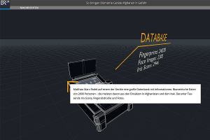 Screenshot des Angebots "So bringen Biometrie-Geräte Afghanen in Gefahr" vom BR