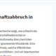 Screenshot “Schwangerschaftsabbruch in Deutschland”