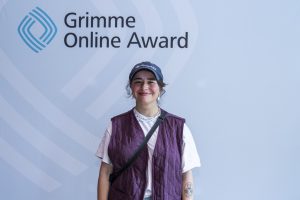 Sonja Smolenski bei der Bekanntgabe der Nominierten. Foto: Arkadiusz Goniwiecha / Grimme-Institut