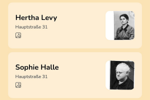 Screenshot "Stolpersteine NRW"