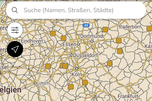 Screenshot "Stolpersteine NRW"
