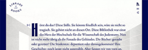Screenshot der Website Library of Lost Books