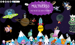 Screenshot der Website multiverso.de