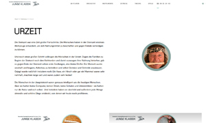 Screenshot der Website junge-klassik.de